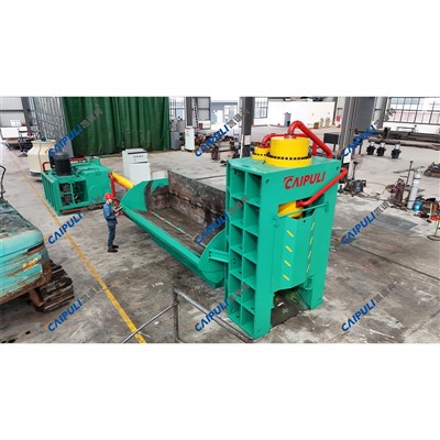 Q91Y-630L Metalliromupaalaimen leikkuri